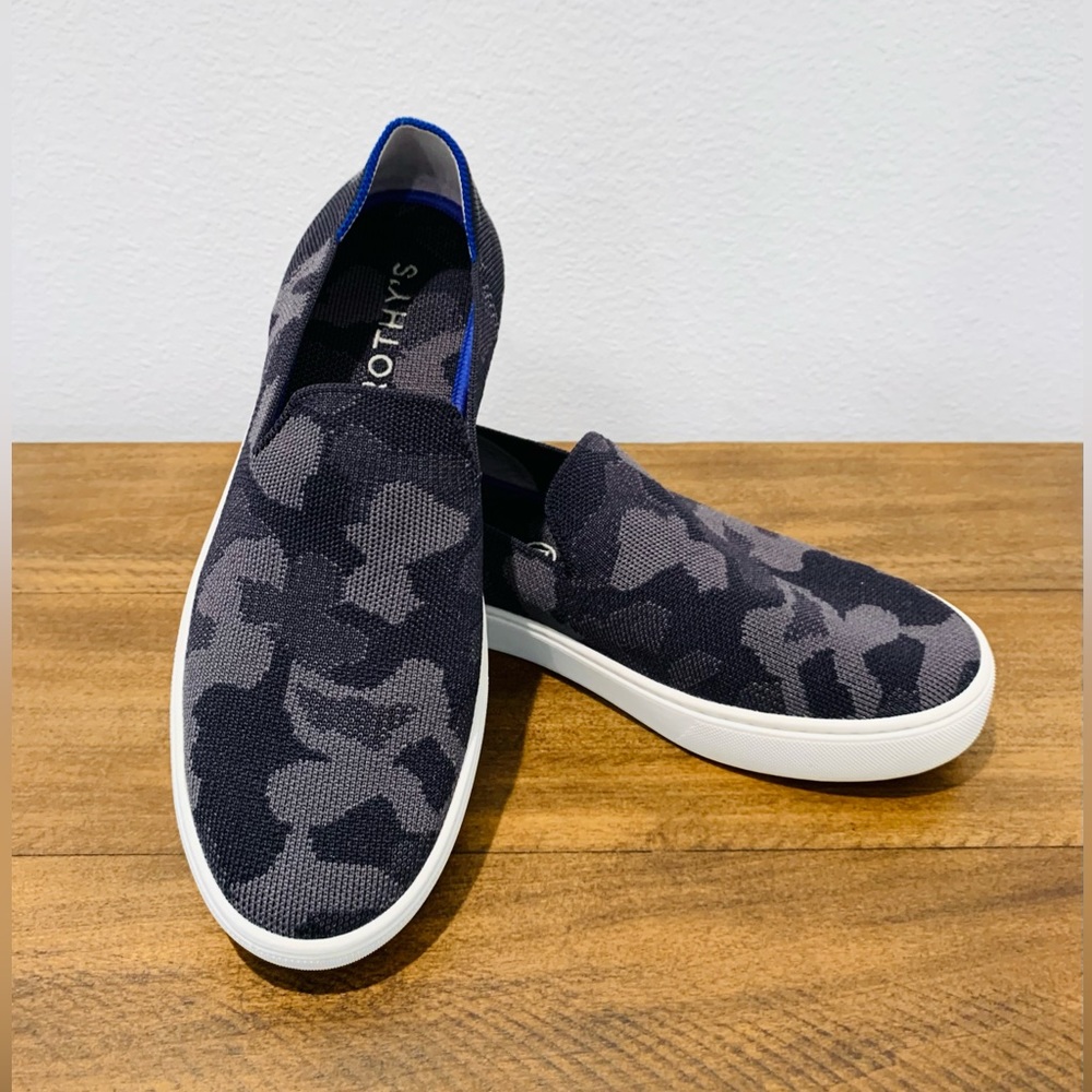 Rothy’s Original Slip On Sneaker - Grey Camo